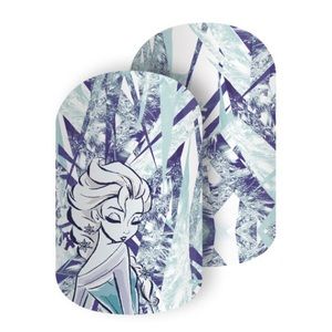 ✨ BOGO 50% Off ✨ Jamberry Disney Frozen Nail Wraps Majestic Ice